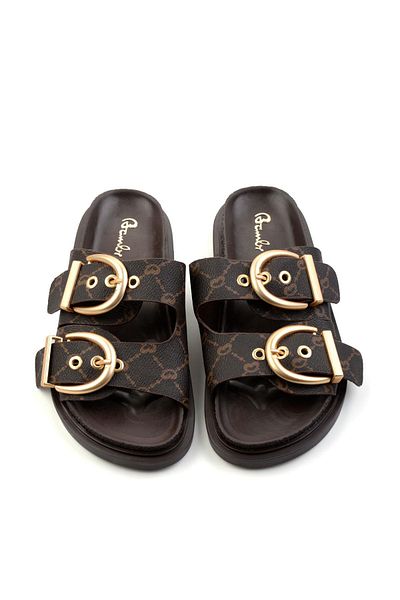 Bambi Brown Women's Slippers K04666013651