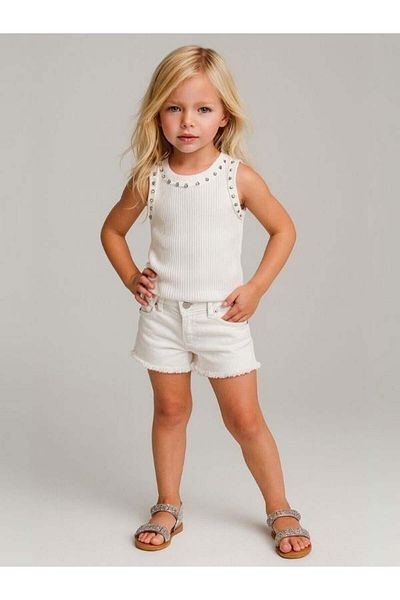 Zekids Girl's Stoned Crop
