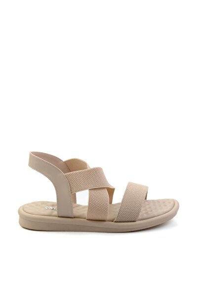 Bambi Bej Kadın Sandalet K05257011715