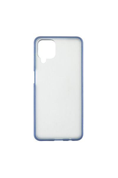 OEM Capac Protectie Spate Colectia Soft Shape Compatibil Cu Samsung Galaxy A12 - Albastru