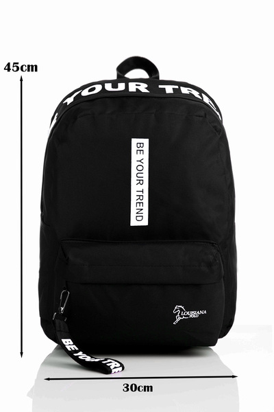 louisiana polo School Set – Bag + Thermal Nutrition + Pen Holder + Red Flask White 1140