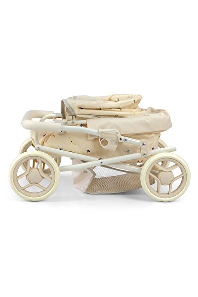 Milly Mally Carucior pentru papusi cu landou detasabil Alice, Nature