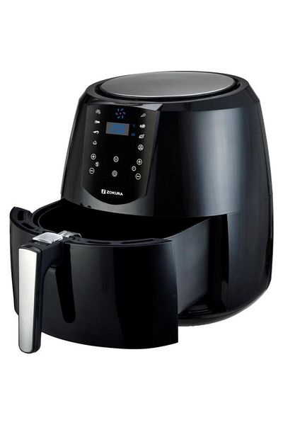 Zokura Friteuza cu aer cald Z1232, 1800W, 5.2 L, Negru