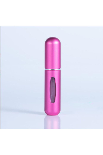 Choice5 زجاجة عطر نسائية وردية اللون سعة 5 مل، زجاجة عطر محمولة سعة 5 مل، عبو...