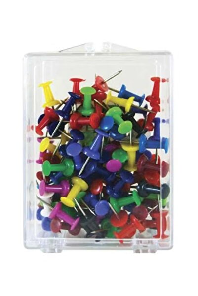Roco مجموعة دبابيس دفع متعددة الألوان مكونة من 100 قطعة