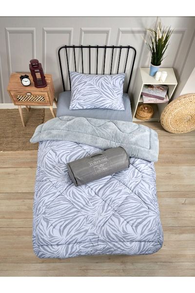 Sudemhome Μονό διπλής όψης Luxury Welsoft Elite Παπλωματοθήκη Μαλακή Φλις Παπλωματοθήκη