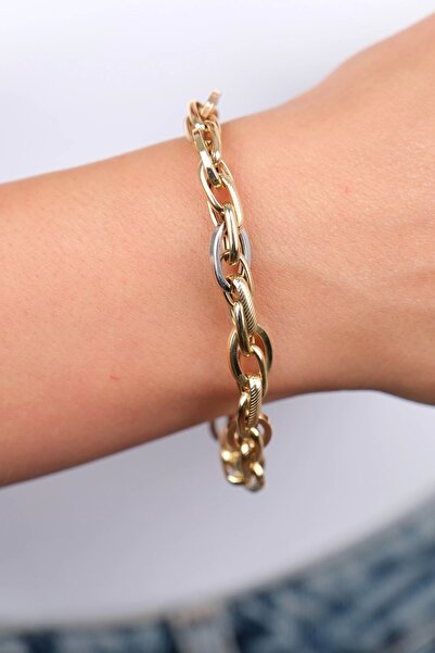 Arpaş 14 Ayar Altın Zincir Bileklik 483