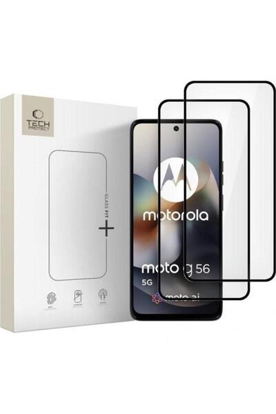 Tech-Protect Folie de protecție ecran FIT+ pentru Motorola Moto G56, sticlă s...