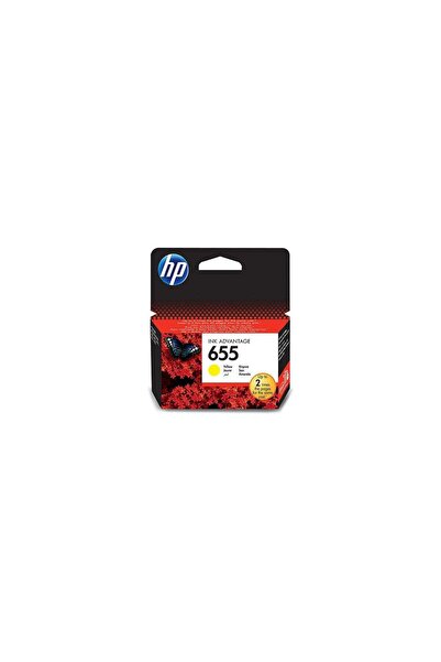 HP 655 Yellow Sarı Kartuş CZ112AE
