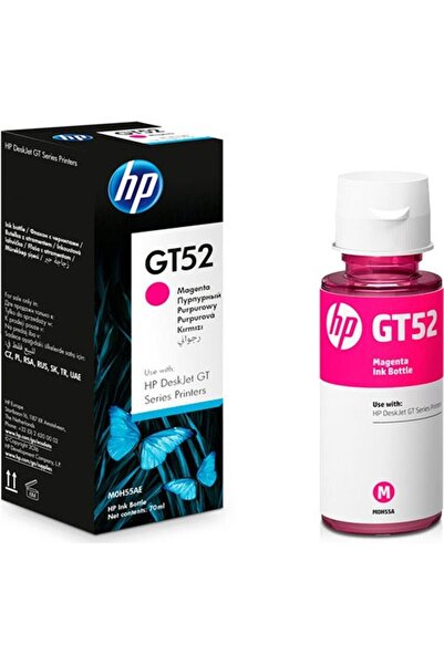 HP GT52 Magenta Kırmızı Mürekkep M0H55AE