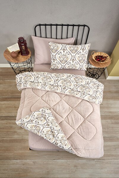 Sudemhome Μονό σετ ύπνου Welsoft Παπλωματάκι διπλής όψης Wellsoft Fluffy Fleece και σεντόνι 100x200