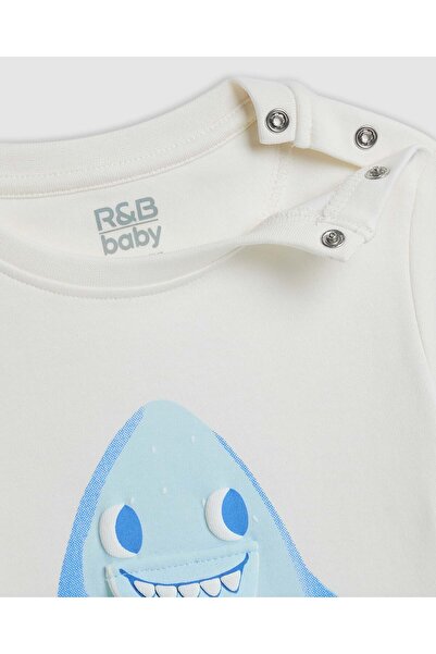 R&B Appliqued T-Shirt and Shorts Set