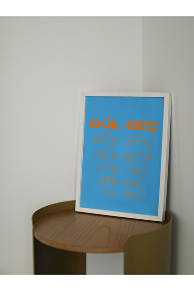 studio duha 'Rose Pass' Poster -Motivating Typographic Fun Frameless Painting Wall Decor