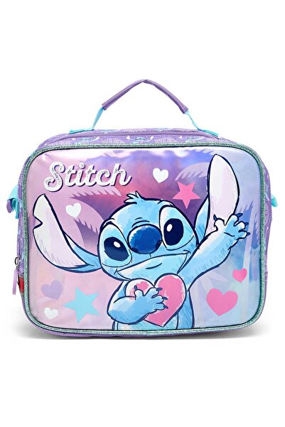 R&B حقيبة غداء مطبوعة بغرزة فتاة أرجوانية