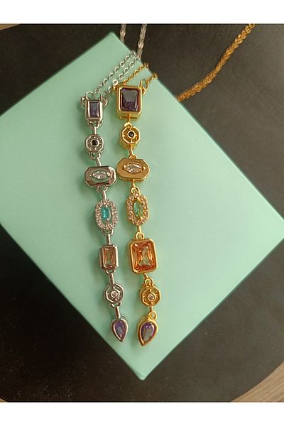 Kudi Seven Elements Steel Necklace