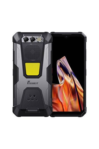Fossibot F106 PRO Γκρι 4G 6.58 FHD+ 15GB RAM 256GB ROM 20MP Νυχτερινή όραση 103dB NFC 12000mAh Android
