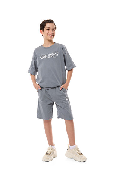 R&B Printed T-Shirt and Shorts Set