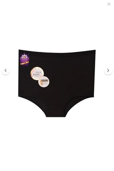 RAPAPA Papatya High Waist Recovery 2Pcs Black 2Pcs Skin 2Pcs White Modal Panties 3 Pack 4364