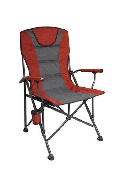 homez Foldable Beach Chair with Built‑In Bottle Holder – Lightweight & Portable