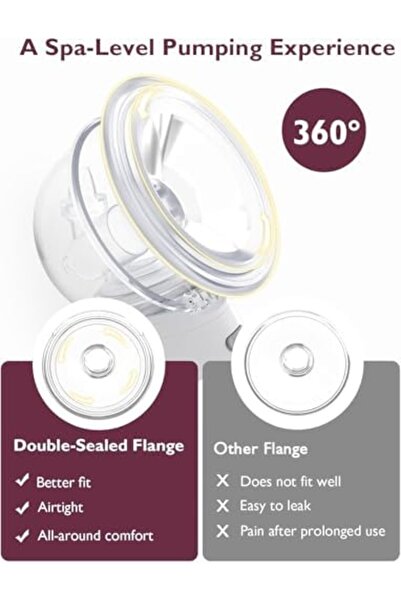 Momcozy Hands-Free Breast Pump S12 Pro (White, 1 Count)