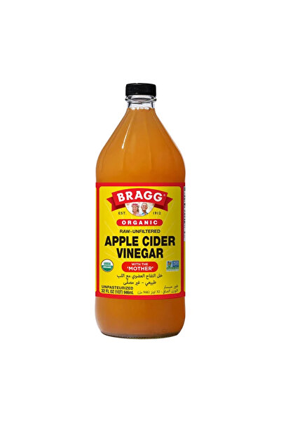 BRAGG vinegar خل التفاح العضوي من براج، 946 مل