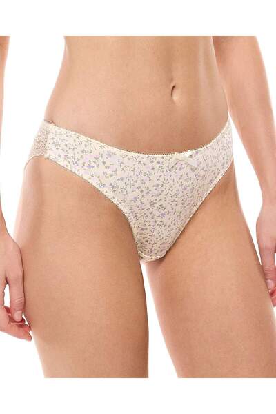 R&B Cream WoMen's's 2 Pack Bikini Briefs