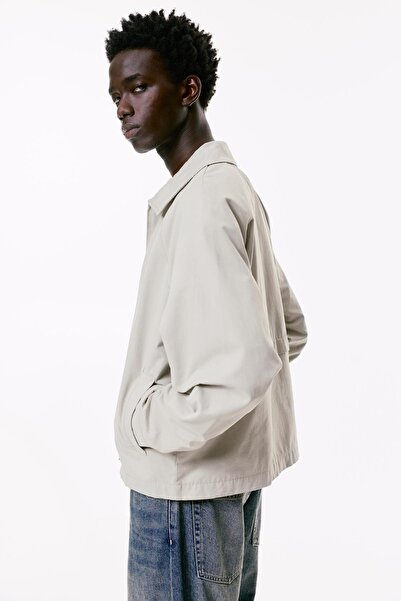 Pull & Bear Fermuarlı Pamuk Ceket