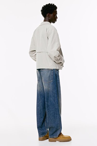 Pull & Bear Fermuarlı Pamuk Ceket