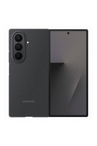 Samsung Husa Protectie Spate EF-XF966SBEGWW pentru Galaxy Z Fold7, Silicon (Negru)