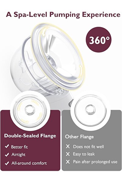 Momcozy Hands-Free Breast Pump S12 Pro (White, 1 Count)