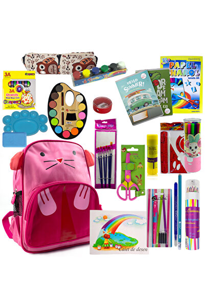 CRT Birotica Ghiozdan premium echipat pentru gradinita si clasa 0 fete