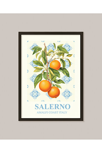 Vetro Design Poster înrămat cu portocale din Salerno