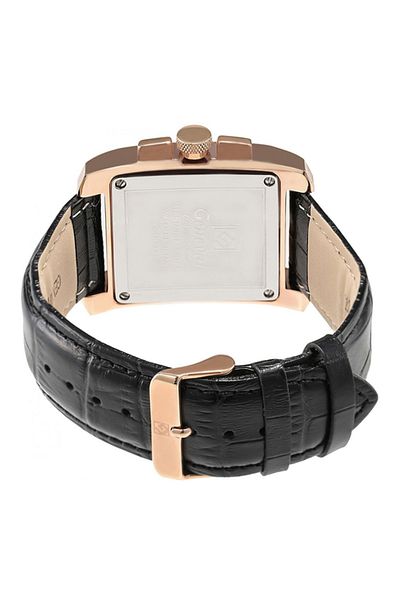 GENEVAL Men's Leather Analog Watch GL133RBB