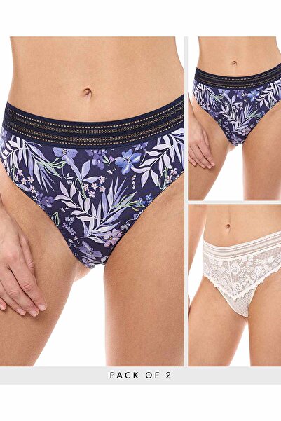 R&B 2 Pack Brazilian Briefs