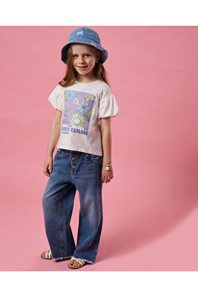 R&B BLUE Girl DENIM BOTTOM GIRLS 2-8