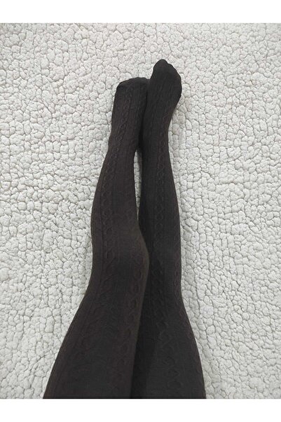 DÜVEN Кафяви панталони с памучен десен за момичета Karina 180 Den (КИДС ПАНТАЛОНИ)