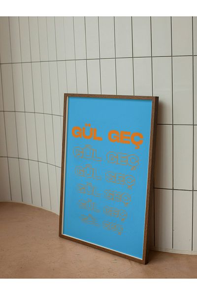 studio duha Poster „Rose Pass” - Decor de perete de pictură tipografică motivațională, fără încadrare