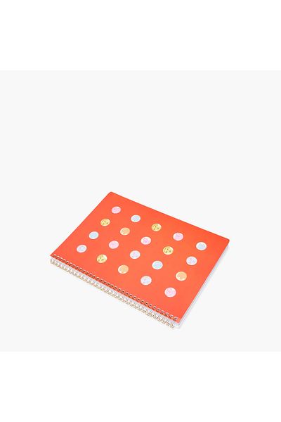 Lifestyle Printed A4 Ruled Spiral Notebook