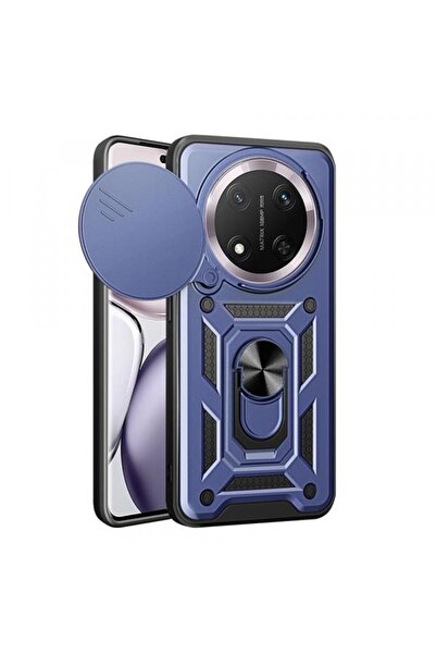 Techsuit Carcasă CamShield pentru Honor X9c / Magic7 Lite (Albastru/Negru)