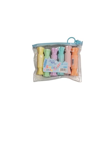 Pinco Fosforlu Kalem (İşaret Kalemi) Şeker 6 Renk Dl-128