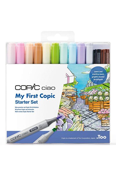 Copic Ciao My First Starter Set Colored Drawing Pens