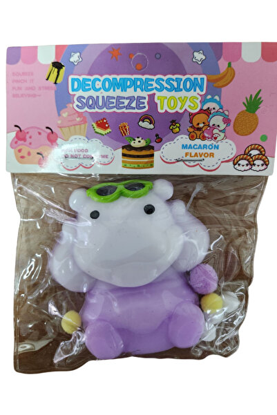 BalonKasaba Su Aygırı Squishy Yeni Nesil Oyuncak Jel Sukuşi Yumuşak Soft Anim...
