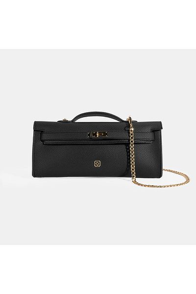 Desa Women's Black Portfolio Bag