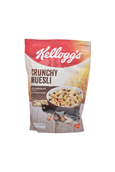 Kellogg's موسلي مقرمش من حبوب الشوفان الكاملة مع الشوكولاتة والمكسرات، 600 غرام
