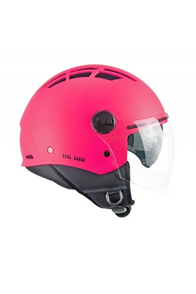 CGM 116A AİR AÇIK KASK PEMBE UZUN VİZÖR+GENİŞ VİZÖRLÜ