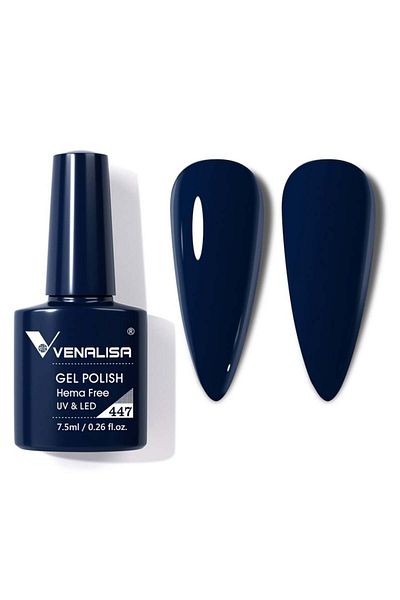 Venalisa Semi-Permanent Nail Polish, Hema-Free, 7.3ml, Shade 447