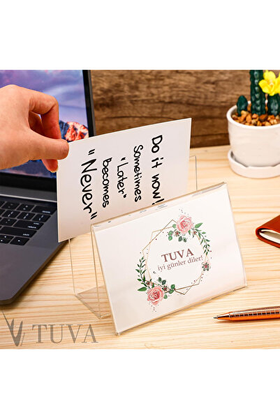 TUVA REKLAM TUVA - Modern Yeni Nesil Pleksi Yatay Fotoğraflık Afişlik Sunum Stand Menü Broşürlük | Ev Ofis