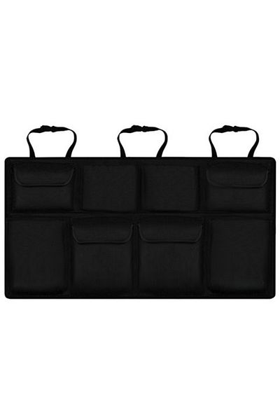 zola Organizator pentru scaun auto, 8 compartimente, fixare cu velcro si catarame, 86.5 x 48 cm, Oxford