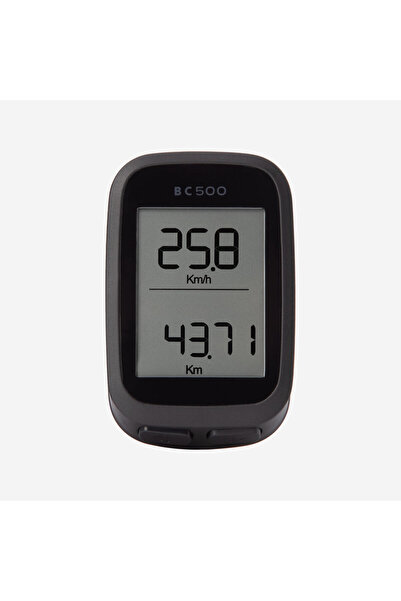 Decathlon Van rysel 500 Kablosuz Bisiklet Sayacı Siyah