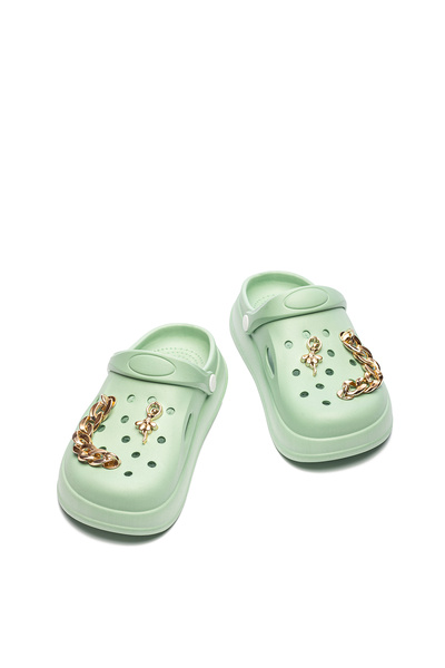 Raynok Sea Slippers with Accessories Eva Comfortable Mold Water Green